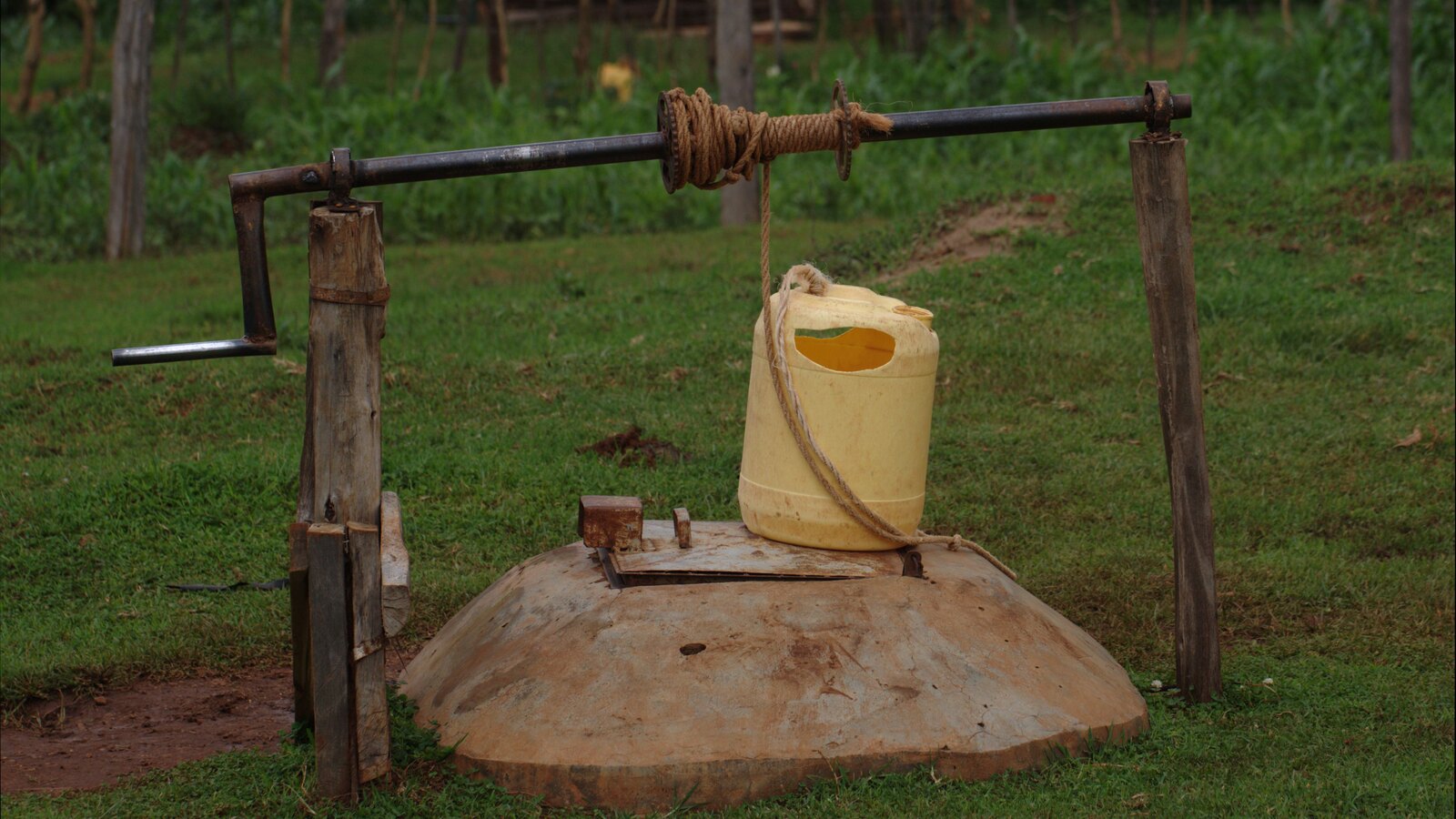 A village water point