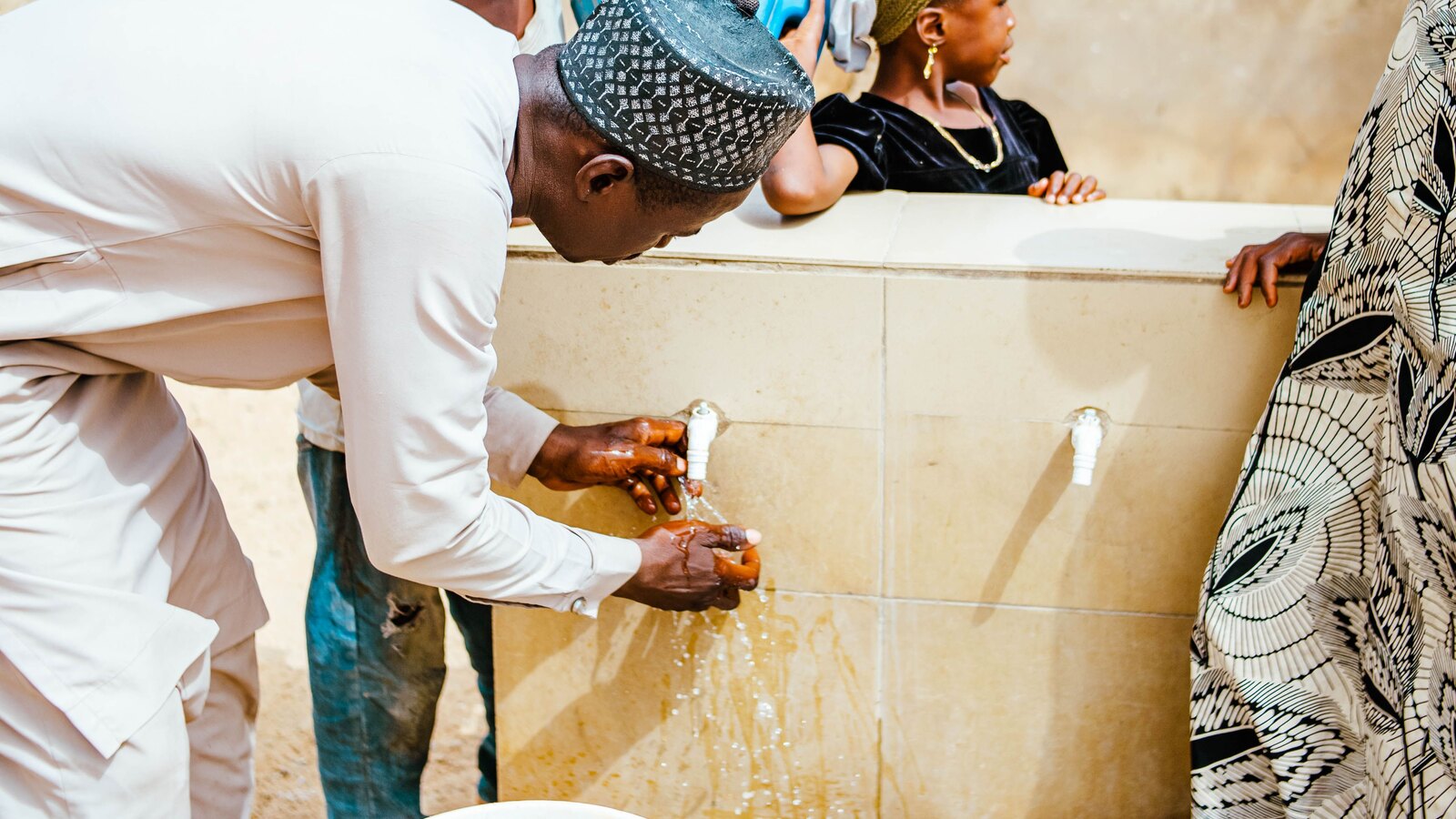 A water point the community owns